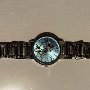 Minnie Mouse Silver Tone Watch